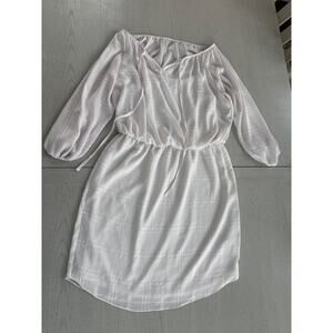 CHAPS Baby Pink Pastel Etheral Dress Size Medium (P)